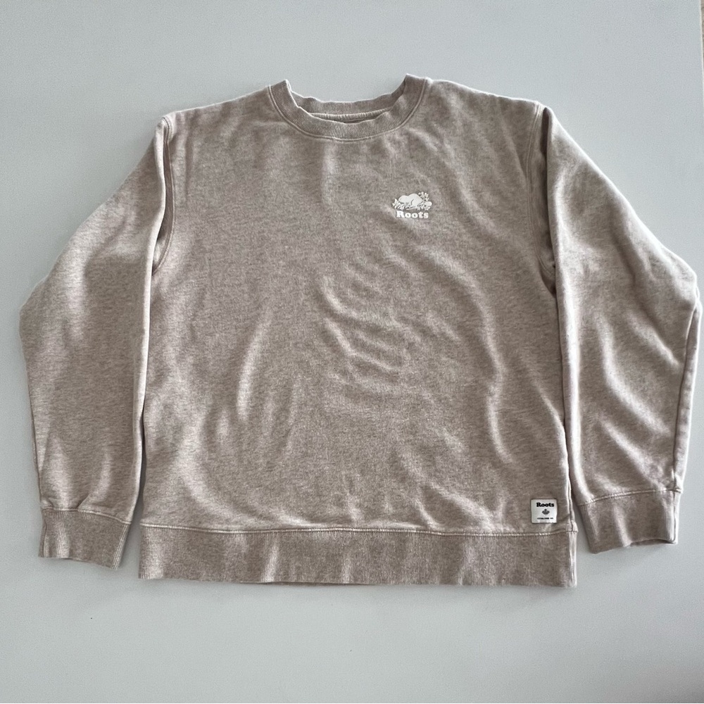 Roots Organic Cooper BF Crew Sweatshirt - MEDIUM